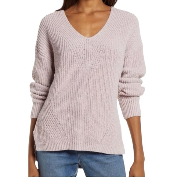 Madewell Ridgeton Sweater- Pale Lilac - Picture 1 of 12